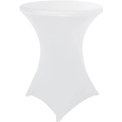 Magasin nord pas de calais location housse de mange debout blanche tissu textile lycra extensible