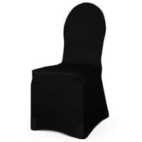 Magasin pas de calais location housse de chaise noire en tissu extensible lycra