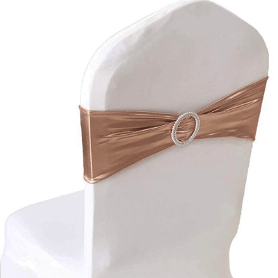 Magasin pas de calais location noeud de chaise rose gold metallique avec anneau