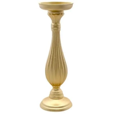 Magasin pas de calais location porte bougie bois dore or metallique bougeoir