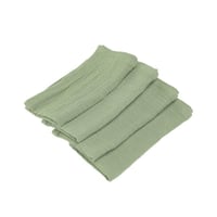 Magasin pas de calais location textile serviette de table tissu coton gaufree vert sauge
