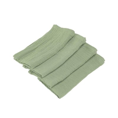 Magasin pas de calais location textile serviette de table tissu coton gaufree vert sauge