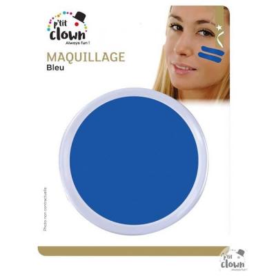Maquillage fard gras, 10gr: Bleu (x1) REF/91016