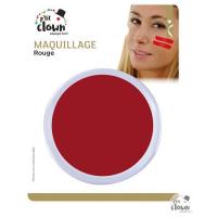 Maquillage fard gras rouge