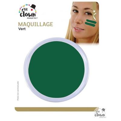 Maquillage fard gras, 10gr: Vert (x1) REF/91018