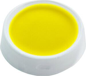 Maquillage fard gras jaune