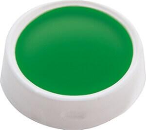 Maquillage fard gras vert