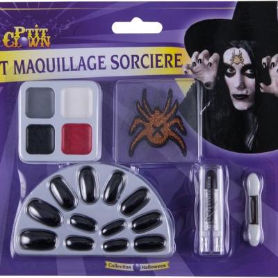 Maquillage Halloween: Sorcière (x1) REF/12800