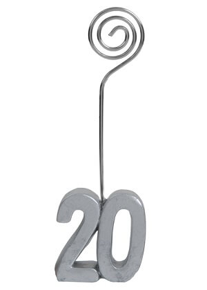 Marque place anniversaire argent 20ans