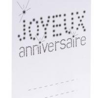 Marque place anniversaire blanc 1