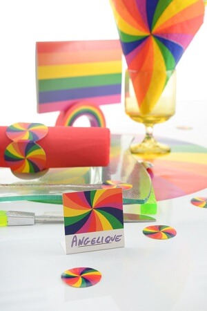 Marque place arc en ciel 5