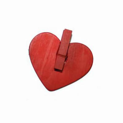 Marque place ardoise mariage coeur rouge