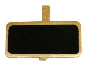 Marque place ardoise or 1