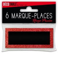 Marque place ardoise rouge 1