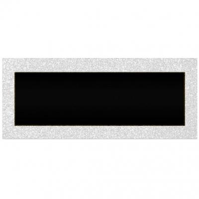 Marque place chevalet blanc pailletee