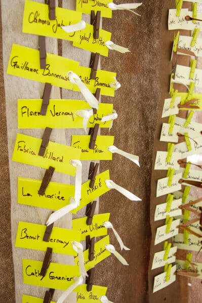 Marque place chocolat et vert