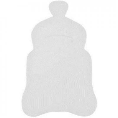 Marque place etiquette bapteme biberon blanche