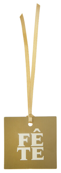 Marque place fete or