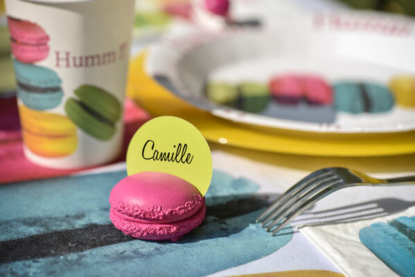 Marque place gourmandise vert