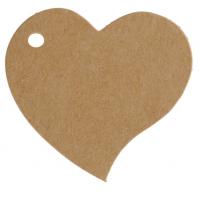 Marque place mariage coeur naturel