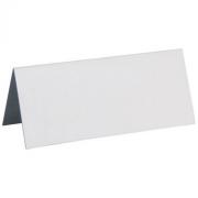 Marque-place rectangle blanc (x10) REF/3013