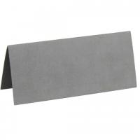 Marque place rectangle chevalet gris
