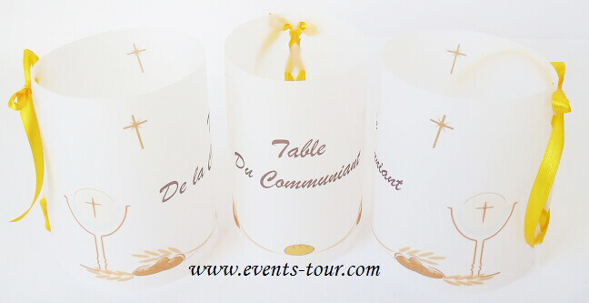 Marque table communion