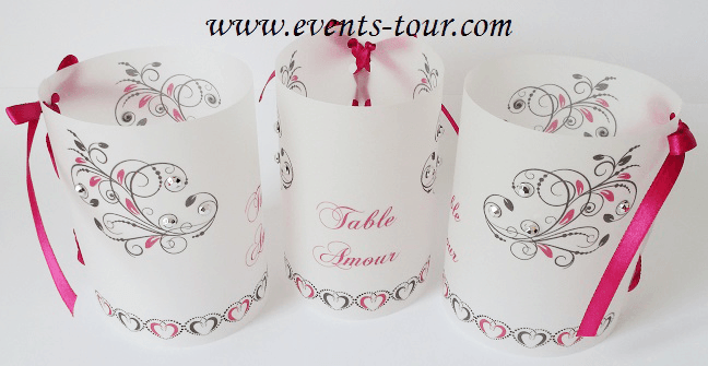 Marque table mariage 4