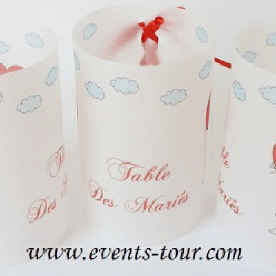 Marque table mariages 1