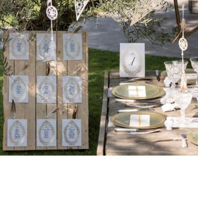 Decoration de table or versailles