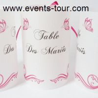 Marque table papillon 6