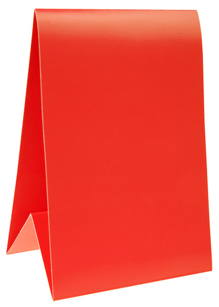 Marque table rouge 1