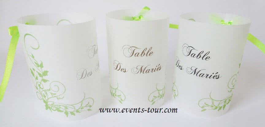 Marque table vert 2