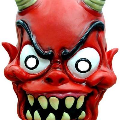 Masque adulte hallowen diable