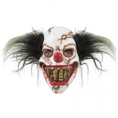 Masque clown squelette horrifique halloween
