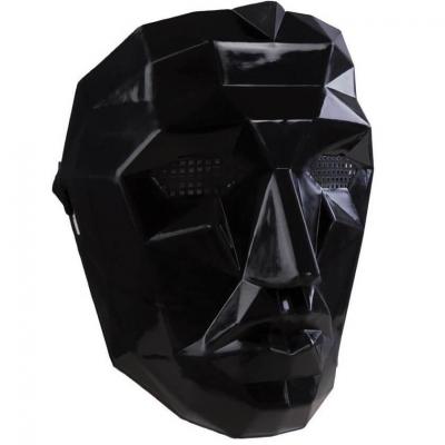 Masque visage Origami Noir adulte (x1) REF/21203 Squid Game