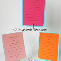 Menu de table 1