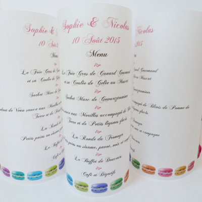 Menu photophore macaron 2