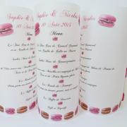 Menu photophore gourmandise: Macaron (x1) REF/10343