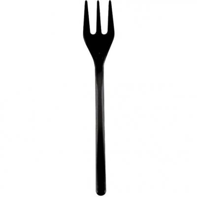 Mini fourchette noire cocktail