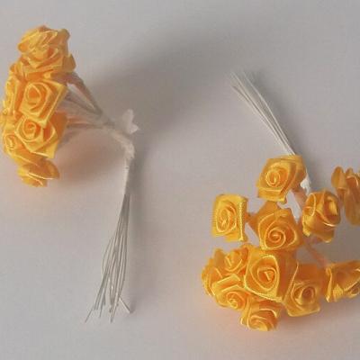 Mini rose jaune bouton d'or (x72) REF/FL520