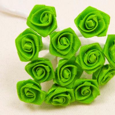 Mini rose vert menthe (x72) REF/FL520