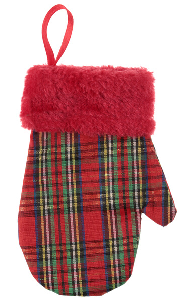 Moufle madras de noel