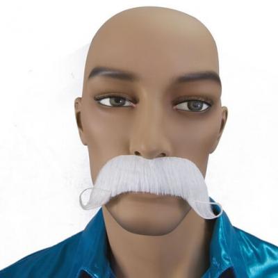 Moustache Dandy blanche (x1) REF/89039