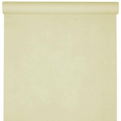 Nappe raffinée rectangulaire Airlaid ivoire 120cm x 25m (x1) REF/6806