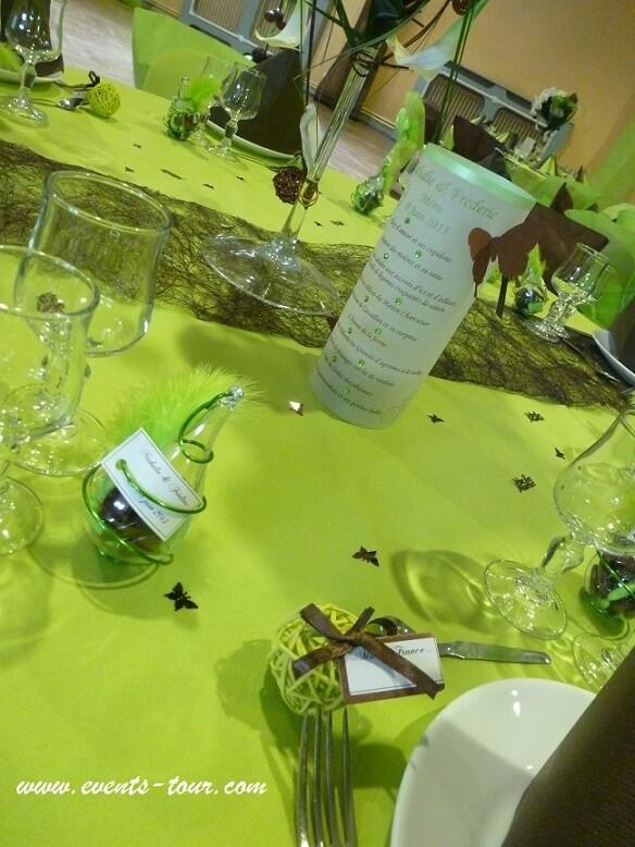 Nappe airlaid vert kiwi en 50m