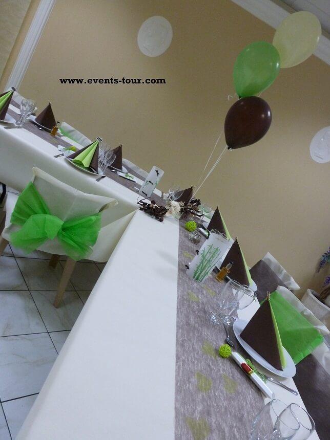 Nappe ivoire champagne airlaid elegante en 25m