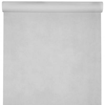 1 Nappe élégante rectangulaire Airlaid blanche 120cm x 10m REF/6805