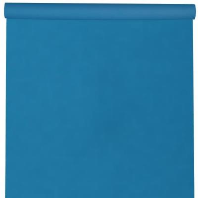 Nappe élégante rectangulaire Airlaid bleu Aqua 120cm x 10m (x1) REF/6805