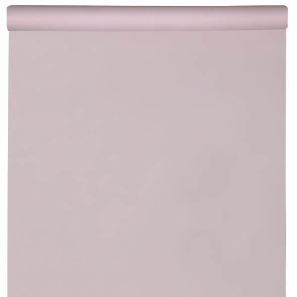Nappe rectangulaire tissu airlaid 10m rose pale